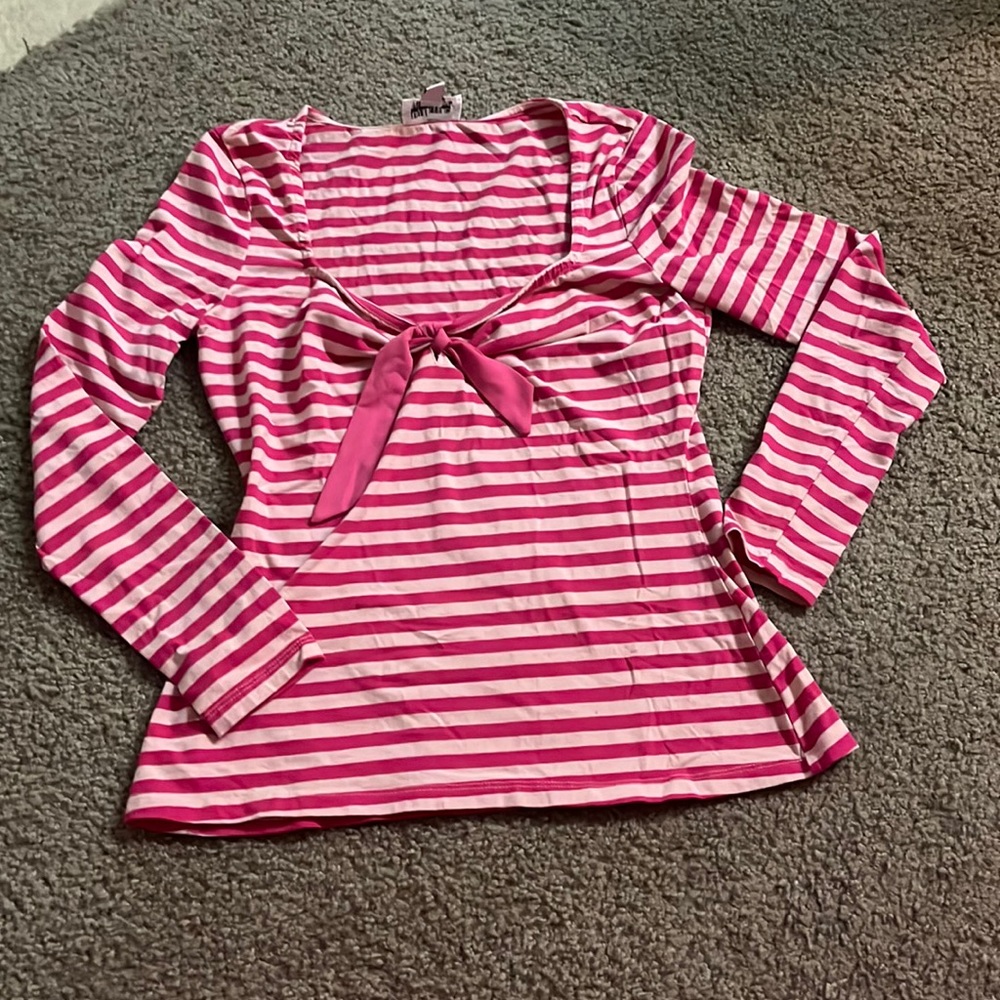 UV pinup striped top